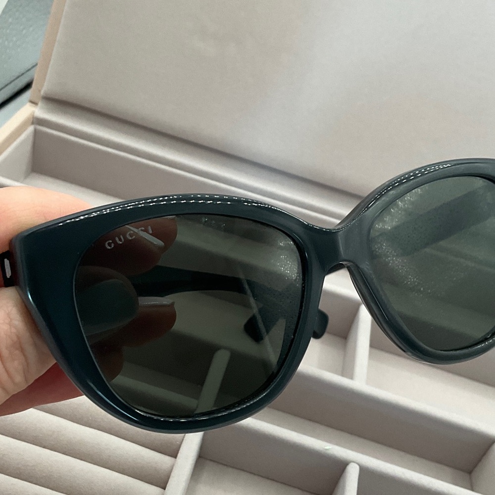 Gucci Dark Gray Sunglasses - Picture 3 of 8